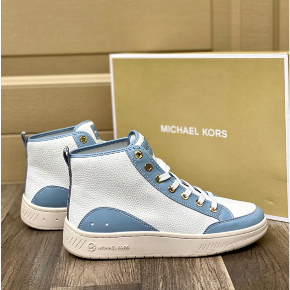 Michael Kors Shea Mid High Top Sneakers size 9.5 - Picture 8 of 8